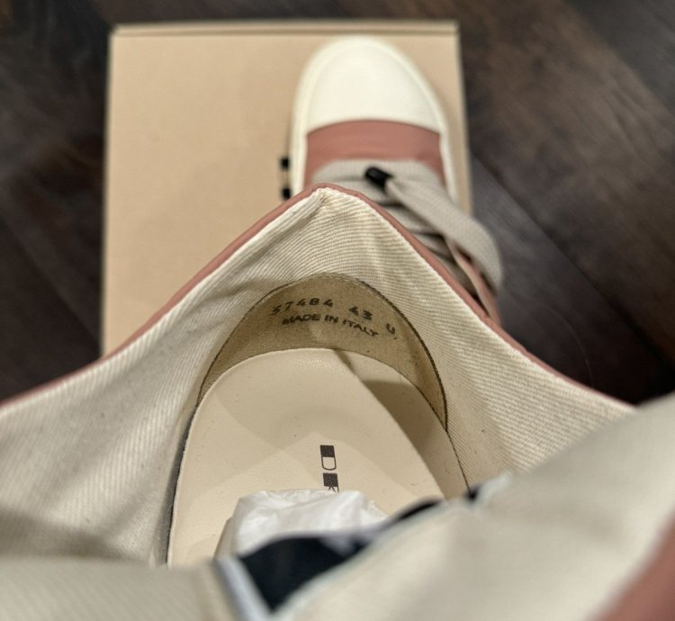 RICK OWENS LIDO DRKSHDW JUMBO LACE PUFFER LOW