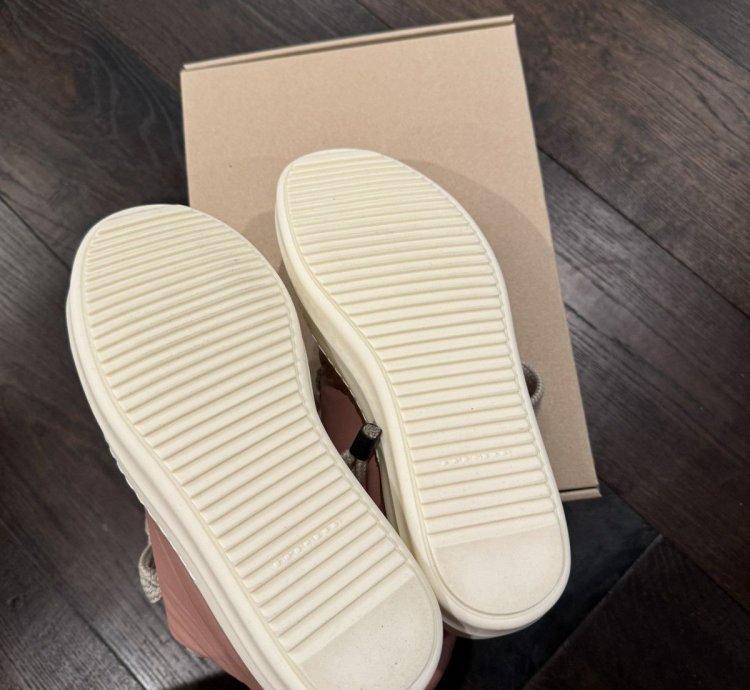 RICK OWENS LIDO DRKSHDW JUMBO LACE PUFFER LOW