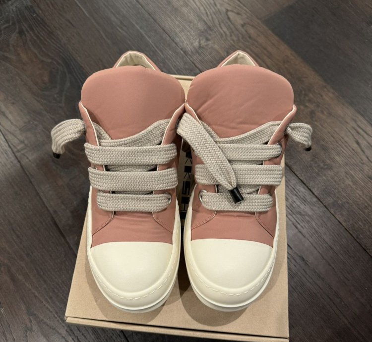 RICK OWENS LIDO DRKSHDW JUMBO LACE PUFFER LOW