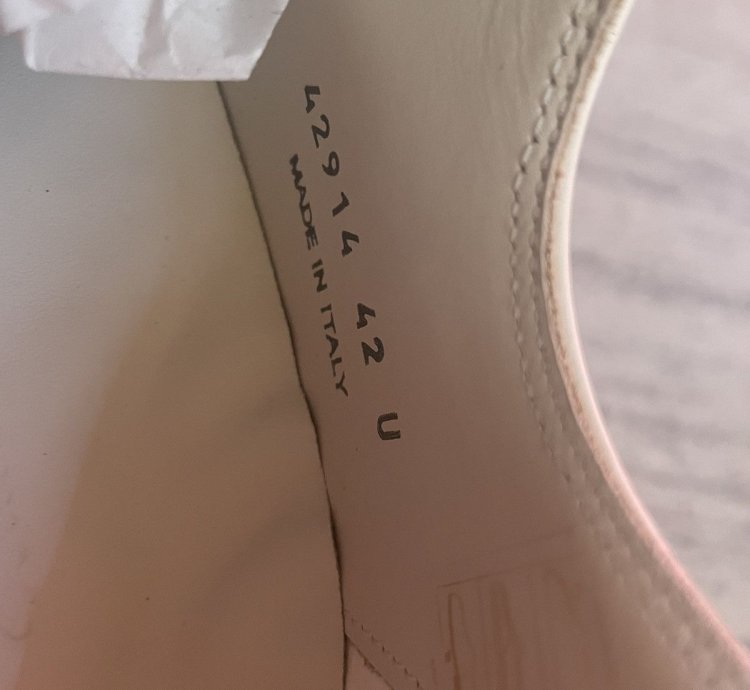 Rick Owens low-top sneaker size 42