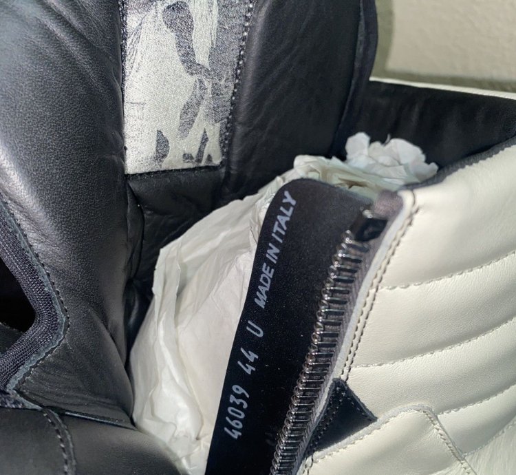 Rick Owens Luxor Geobasket Black Milk Milk Size 44