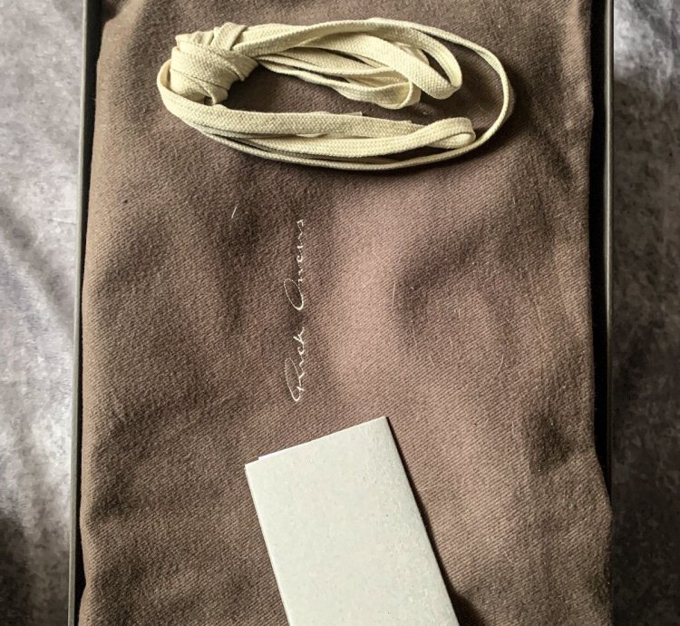 Rick Owens Luxor Runaway Vintage Low Dirty Acid Cow Fur