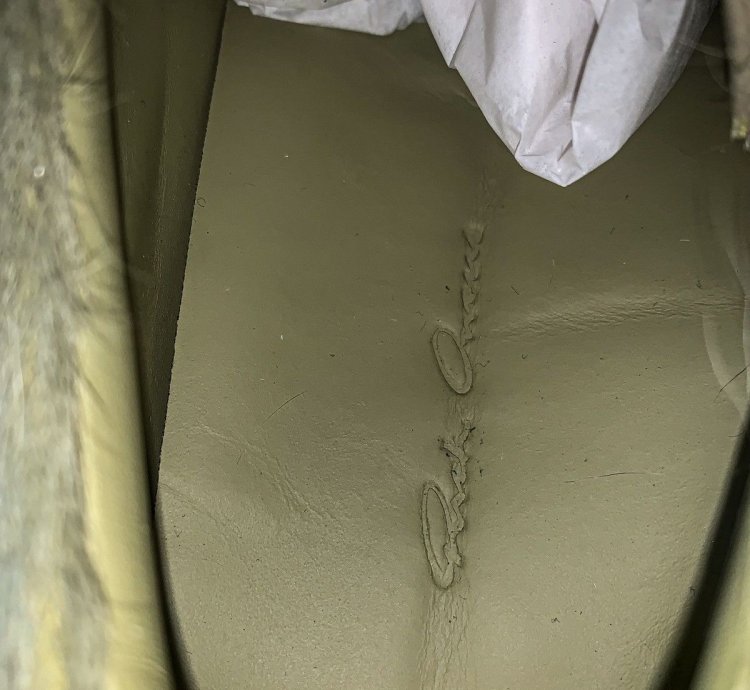 Rick Owens Luxor Runaway Vintage Low Dirty Acid Cow Fur