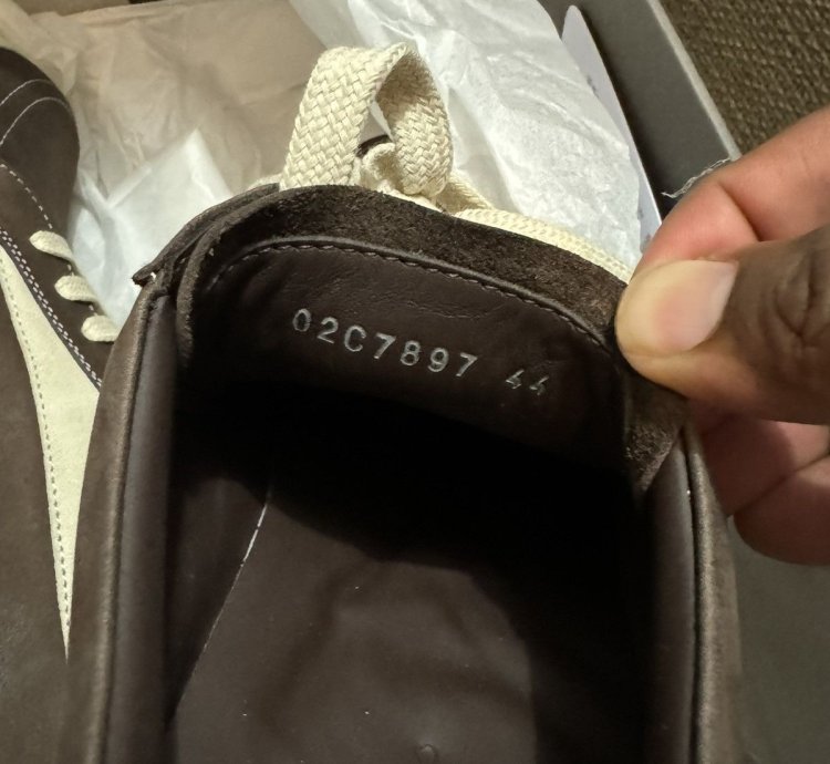 RICK OWENS LUXOR VINTAGE SNEAKER BROWN FW23