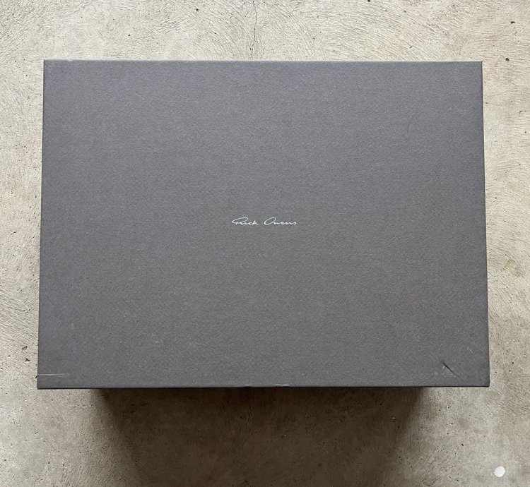 Rick Owens Luxor Vintage Sneaker Dirty Acid Pony Fur 45