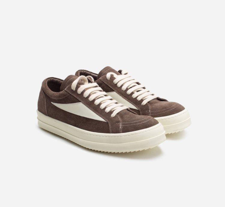Rick Owens Mainline Brown Suede Vans