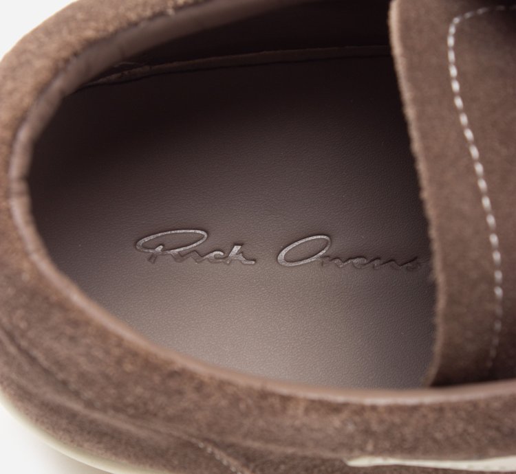 Rick Owens Mainline Brown Suede Vans