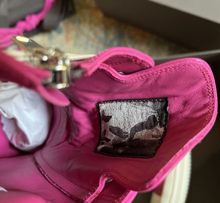 Rick Owens mainline hot pink Ramones