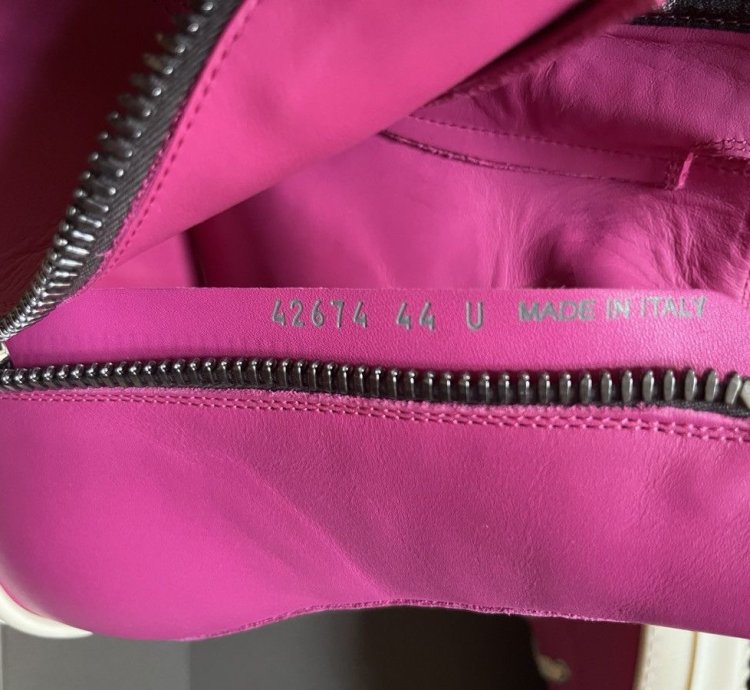 Rick Owens mainline hot pink Ramones