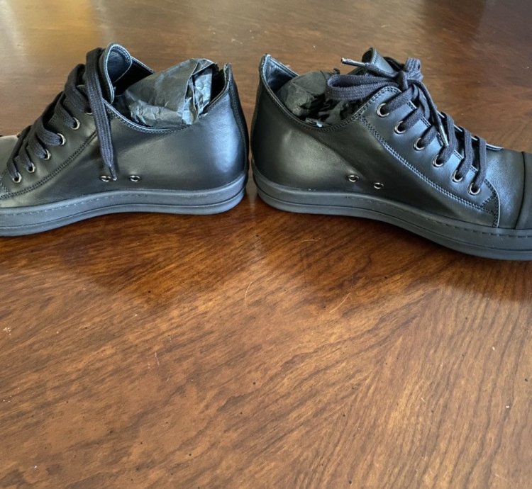 Rick Owens Mainline Low Ramones Black