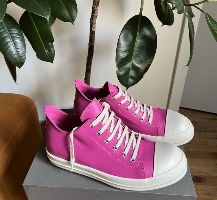 Rick Owens mainline low top Ramones