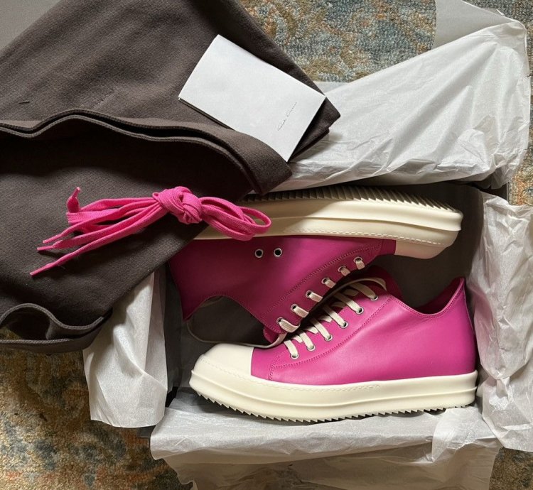 Rick Owens mainline low top Ramones