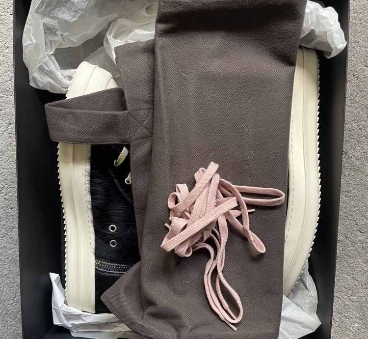 Rick Owens Mainline Pony Hair Ramones SZ44
