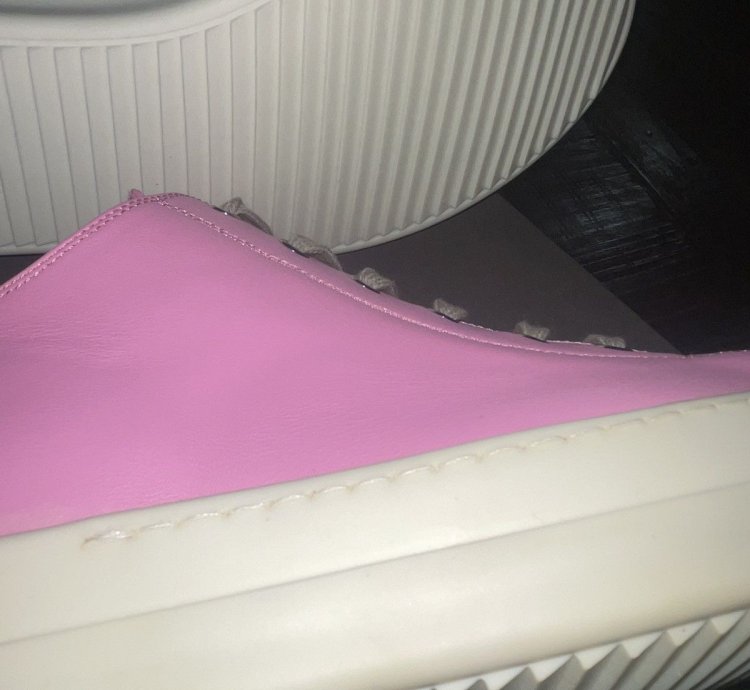 Rick Owens mainline Ramone lows Pink Milk