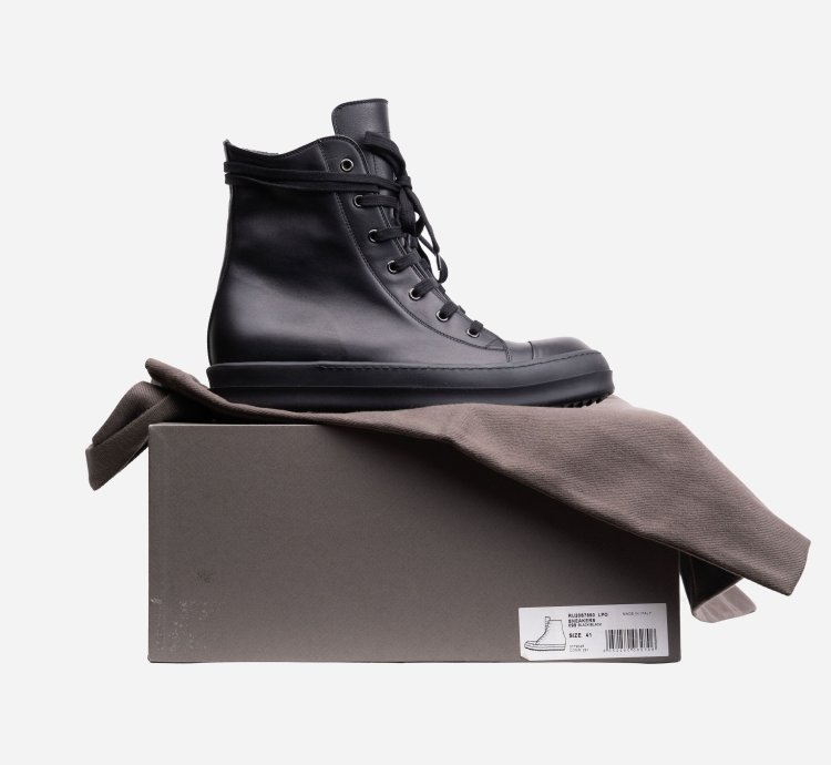 Rick Owens Mainline Ramones all black