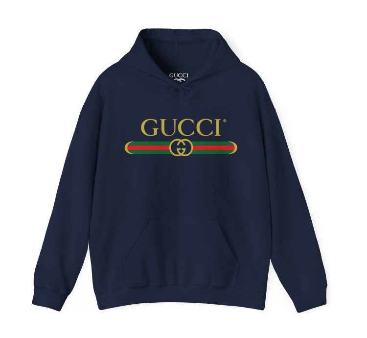 Gucci GG exclusive navy Hoodie - Size USA