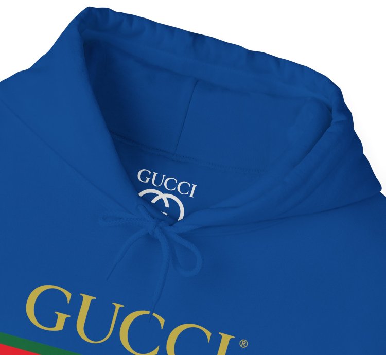 Gucci GG exclusive blue Hoodie - Size USA
