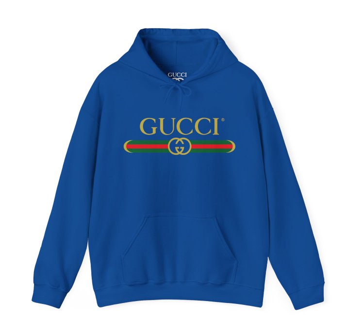 Gucci GG exclusive blue Hoodie - Size USA
