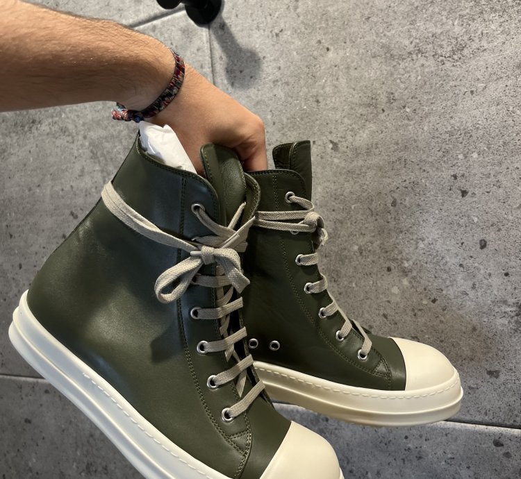 Rick owens mainline ramones high top