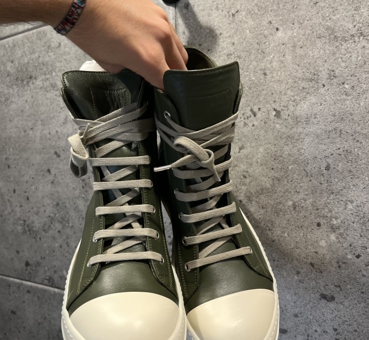 Rick owens mainline ramones high top