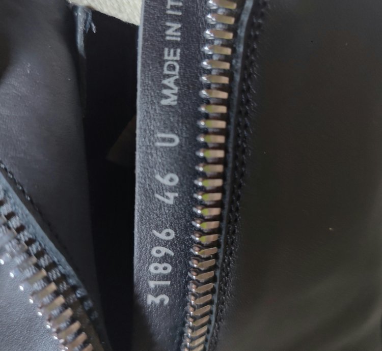 Rick Owens Mainline Ramones Hightop Leather Sneakers