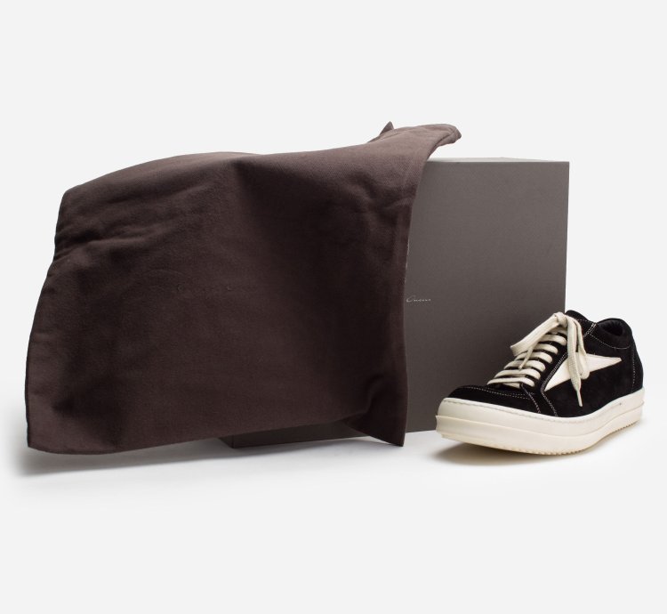 Rick Owens Mainline Suede Vans Sneakers