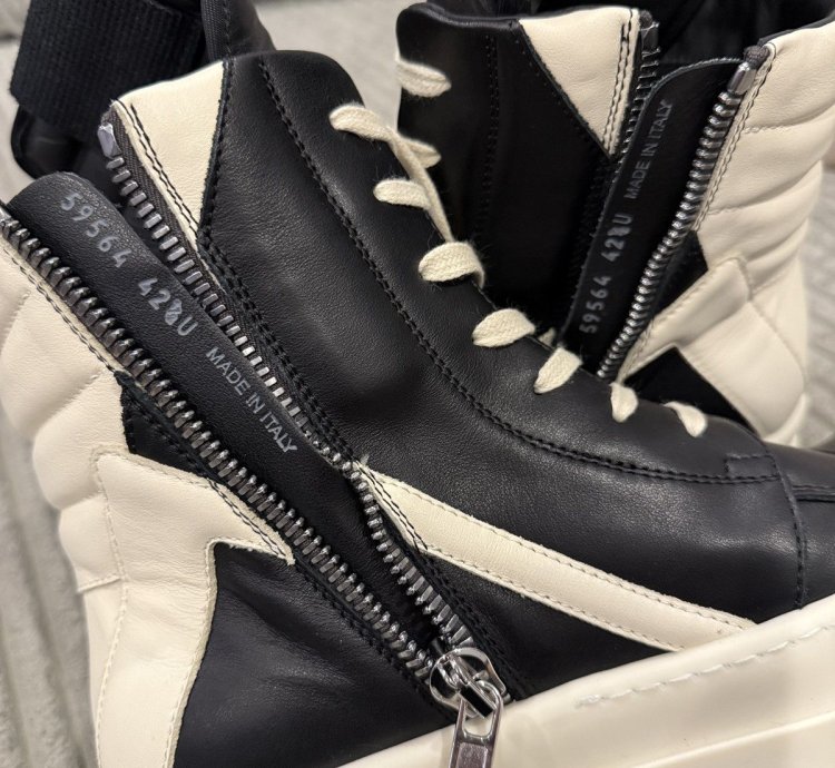 Rick Owens Mega Bumper Geobasket Size 42 5