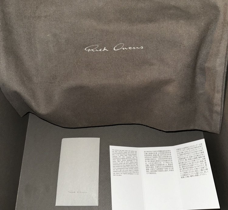 Rick Owens Mega Bumper Geobaskets