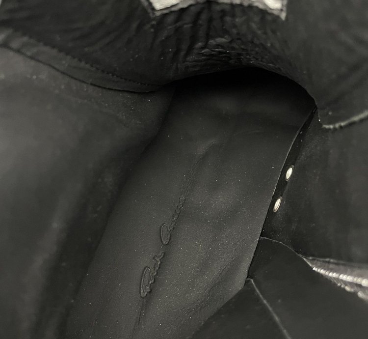 Rick Owens Mega Bumper Leather Ramones