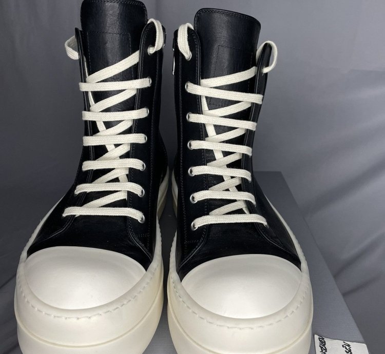 Rick Owens Mega Bumper Leather Ramones