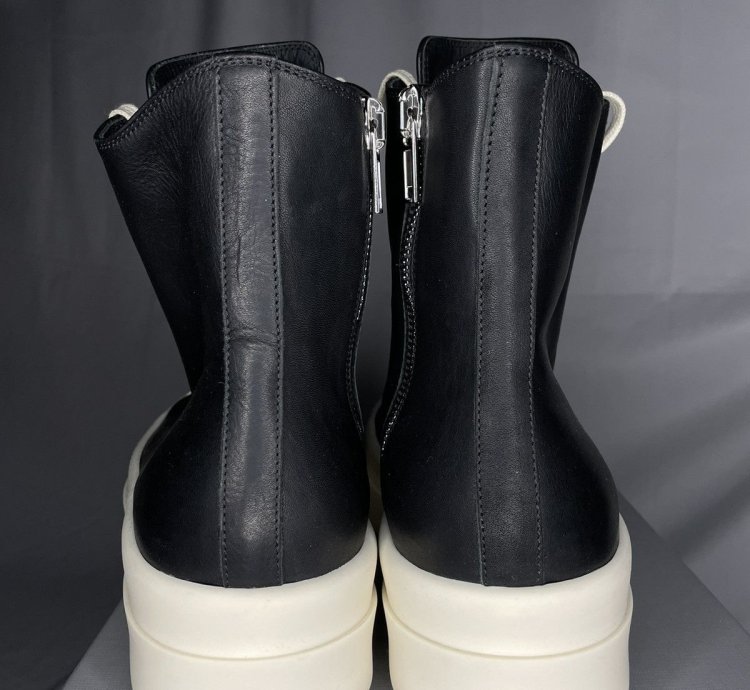 Rick Owens Mega Bumper Leather Ramones
