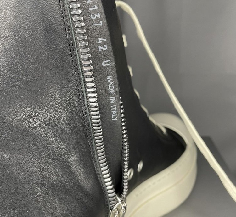 Rick Owens Mega Bumper Leather Ramones