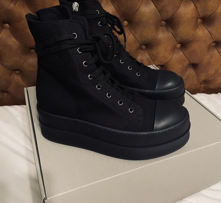Rick Owens mega bumper sneakers