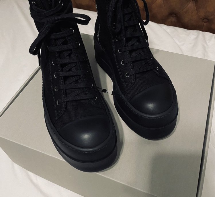 Rick Owens mega bumpers sneakers