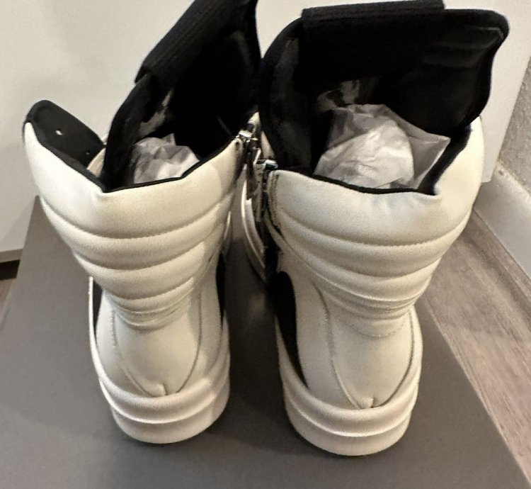 Rick Owens Megabumper Geobaskets Black Size 41 5