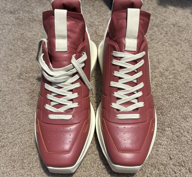 Rick Owens Men Geth Runner Sneakers