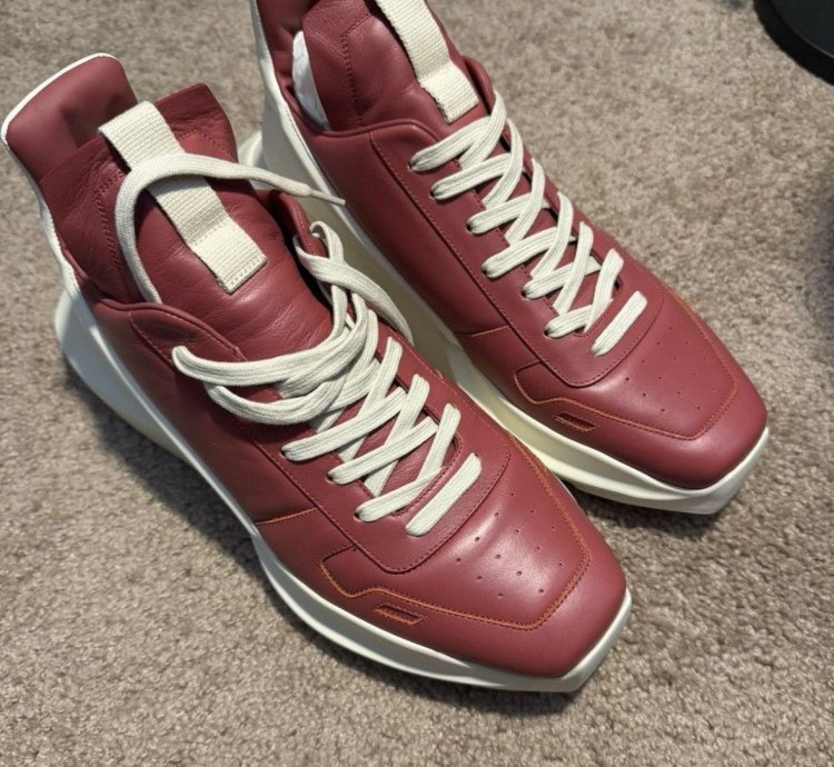 Rick Owens Men Geth Runner Sneakers