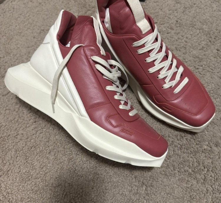 Rick Owens Men Geth Runner Sneakers