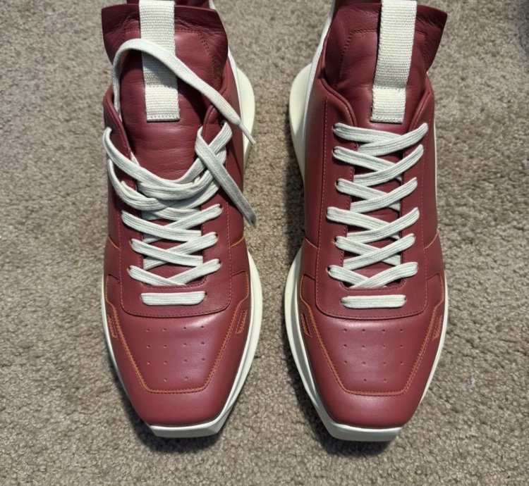 Rick Owens Men Geth Runner Sneakers