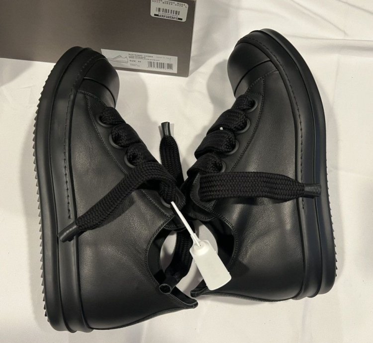 Rick Owens men low top sneakers 44 11