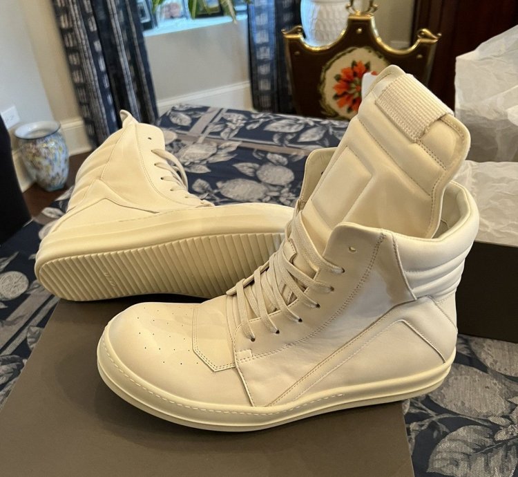 Rick Owens Milk Geobaskets