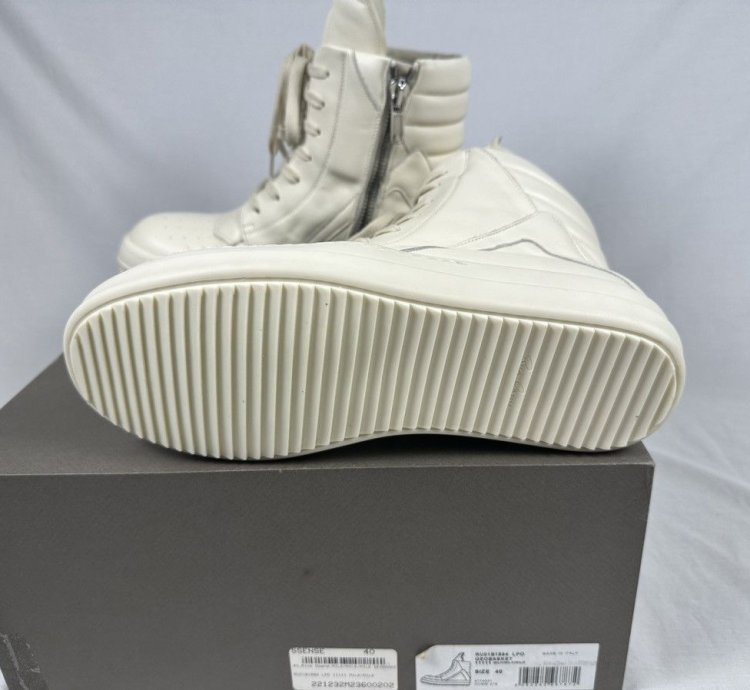 Rick Owens Milk Geobaskets