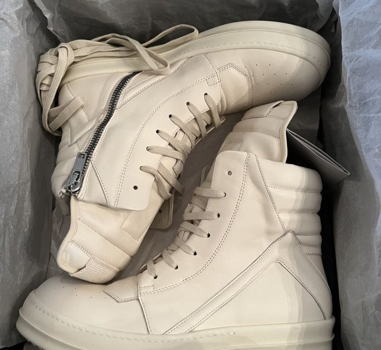Rick Owens Milk Geobaskets