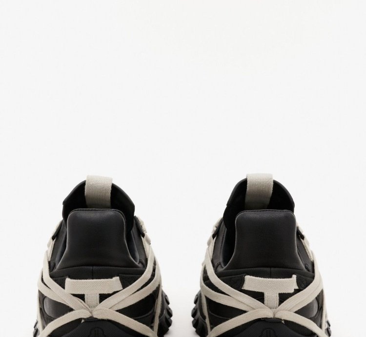 Rick Owens Moncler FW24 Trailgrip Megalace Runner Sneakers