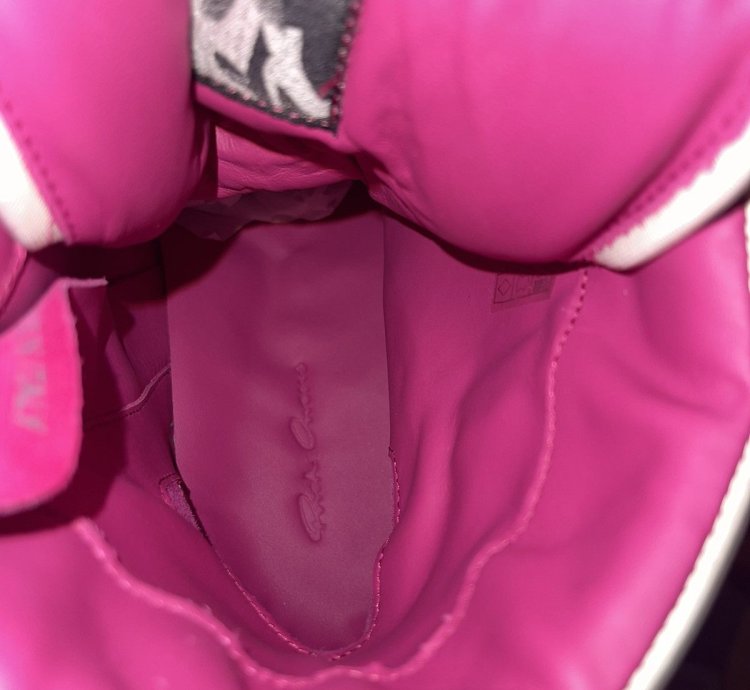 Rick owens Pink Geobasket