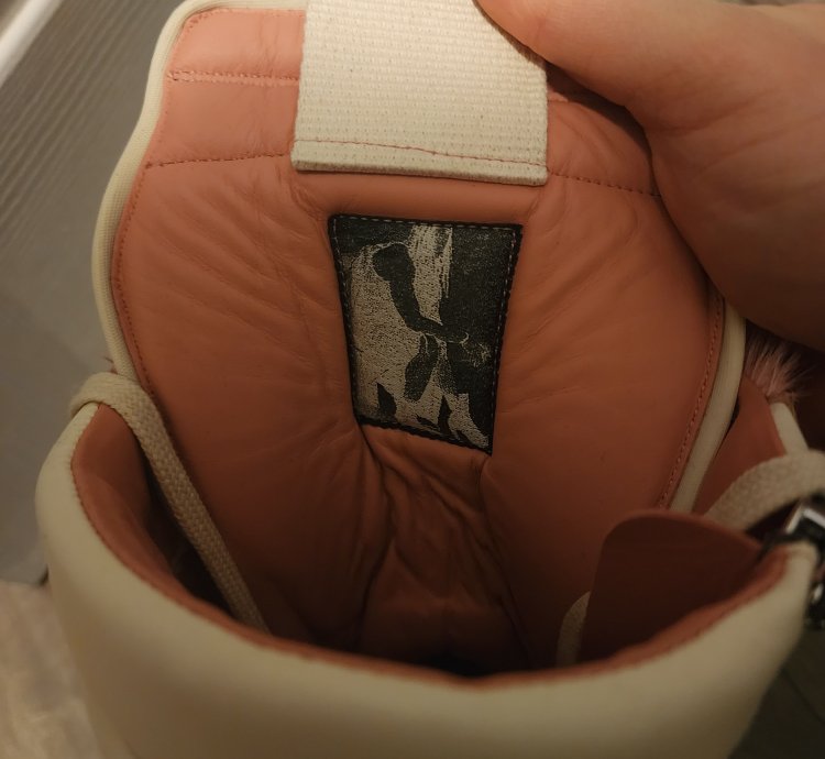 Rick Owens Pink Ponyhair Geobaskets Rare Runway