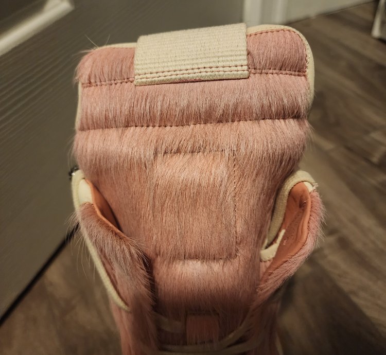 Rick Owens Pink Ponyhair Geobaskets Rare Runway