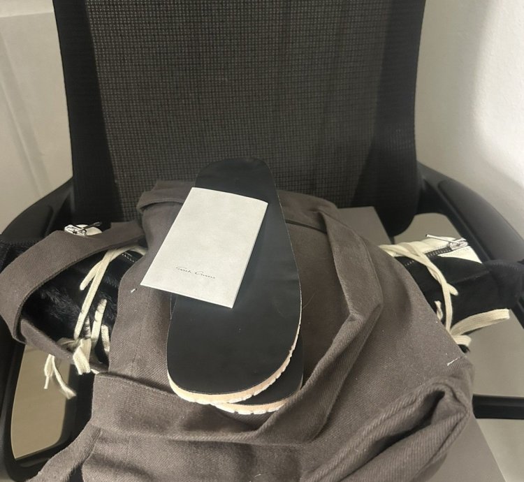 Rick Owens Pony Geobasket Sneakers