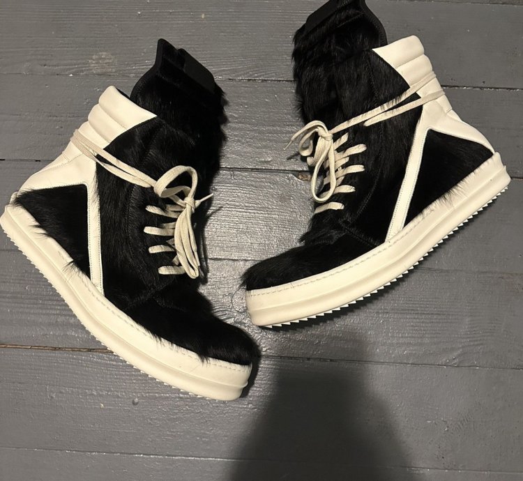 Rick Owens Pony Hair Geobasket
