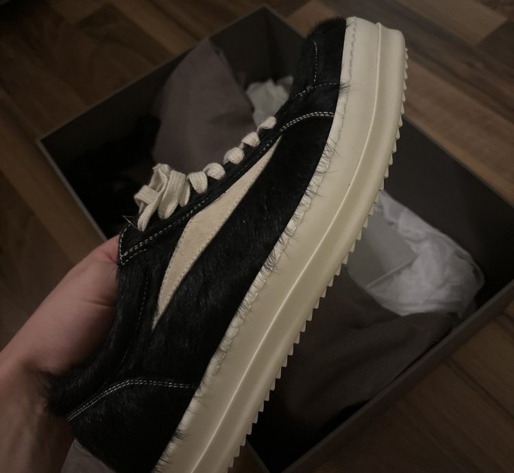 Rick Owens Ponyhair Vans Vintage Sneaker